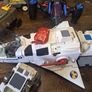 Vintage 1986 Coleco StarCom Fleet Lot, Starhawk, Shadow Raider and 5 Ground Units Image 7
