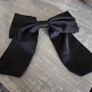 black  bow hair clip. Simple, elegant and stylish design, perfect for everyday wear or special occasions. Like new never used Image 2