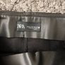 Zara faux leather leggings Image 4