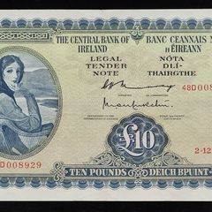 Ireland | 1976 | 10 Pounds | P.66d | 48 D 008929 | aUNC