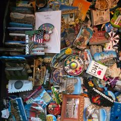 Travel Fridge Magnets 70+ Pieces