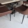 Dining Table with chairs - hardly used Image 3