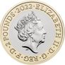 UK 2 Pounds Coin Alexander Graham Bell 2022. BU Image 4