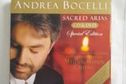 CD - DVD Andrea Bocelli - Sacred Arias