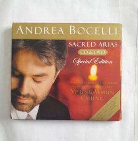 CD - DVD Andrea Bocelli - Sacred Arias