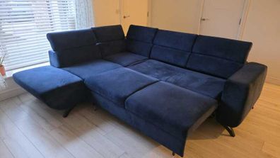 Navy blue Sofa bed