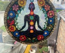 Stunning a chakra Suncatcher