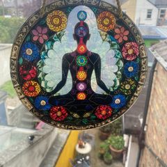 Stunning a chakra Suncatcher