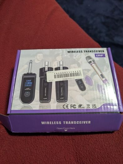 wireless transmitter and receiver
