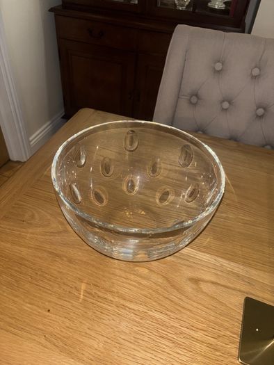 John Rocha Waterford Crystal Large Imprint Bowl