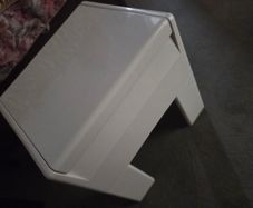 Lovely bathroom stool with storage