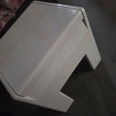 Lovely bathroom stool with storage