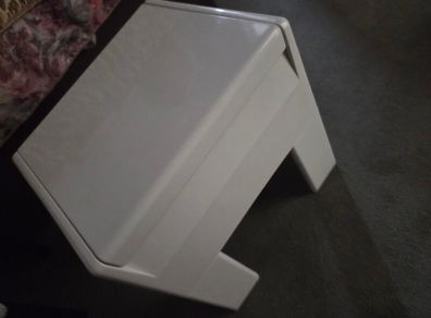 Lovely bathroom stool with storage