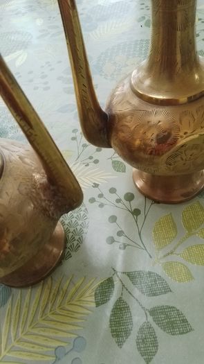 Brass decanters