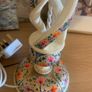 Shabby chic antique lamp Image 7