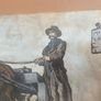 Jack Butler Yeats RHA The Post Car Hand Coloured Cuala Press Print Image 2