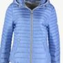 Barbara Lebek blue Down jacket UK 12 Image 3