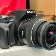 Sony Alpha A230 10.2 MP Digital SLR Camera with 18-55mm Lens With Battery Charger
