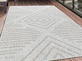 Waterproof Rug Size: 160 x 230 cm in sisal look and modern design Indoor Outdoor
