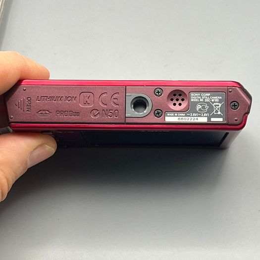 Sony Cyber-shot DSC-W180 Digital Camera Red 10.1MP