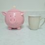 Percy pig sugar bowl ceramic storage Image 2