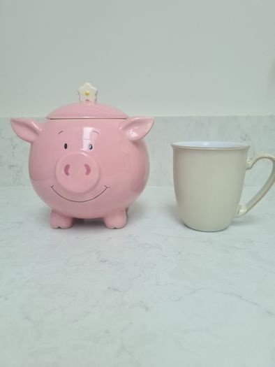 Percy pig sugar bowl ceramic storage