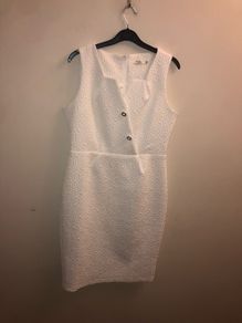 Darling London white dress (size 14)