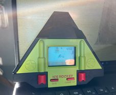 LCD Vinatge Ice Hockey Game working