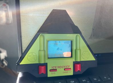 LCD Vinatge Ice Hockey Game working