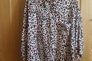Oversized Leopard Print Shirt