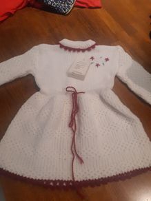Baby knit dress