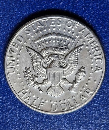 1971 United States "Kennedy Half Dollar" coin