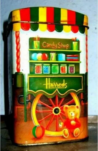 Vintage Harrods 'The Candy Shop' Moneybox
