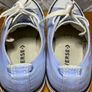 Converse All Star Ladies Girls Light Blue Canvas Lo Top Trainers UK4 EUR36.5 Image 7