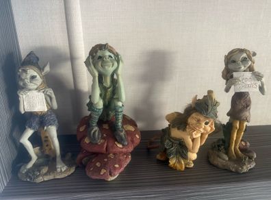 Pixie ornaments