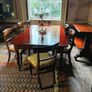 Antique mahogany Diningroom  Table and Chairs Image 6
