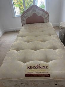 Single bed with King Koil mattress