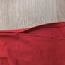 GUESS Red Bodycon Midi Dress Rhinestone Logo Side Tie Detail Size M cotton Image 9