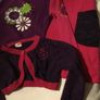 Girls dress, cardigan and top set, Age 7-8 Image 7