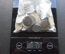 A Lot of 670 grams of Italian coins