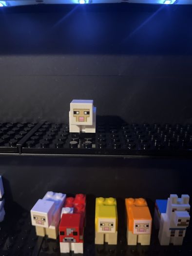 Lego Minecraft sheep white