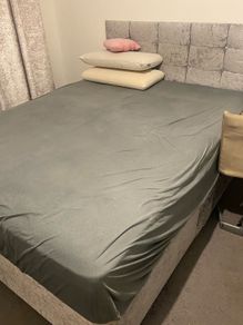 velvet bed