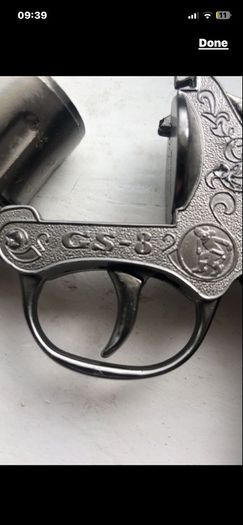 Metal cap gun