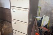 4 drawer metal filing cabinet, lockable