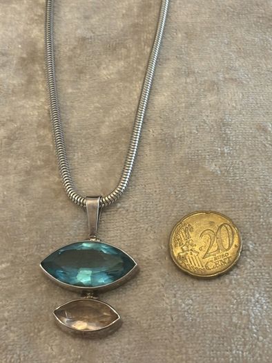 James Mary Kelly (JMK) Silver Pendant & Earrings