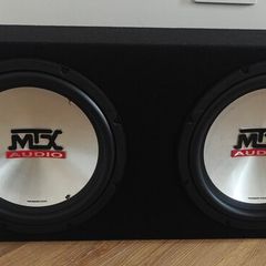 MTX Thunder 2x12" car subwoofer