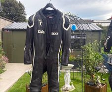 Motorcycle leather suits x2