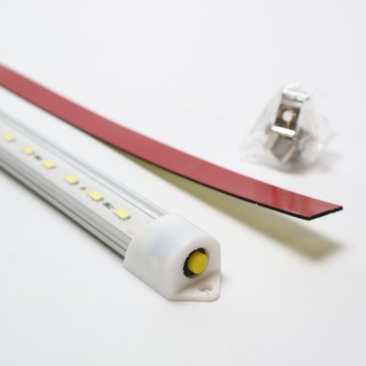 25133 12V 36 LED Car Interior Light Lamp Strip Bar On/Off Switch for Van Lorry Truck Camper Caravan Camping RV Caravan