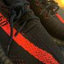 Black & Red Yeezys Image 7