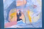 Abstract Still Life Original Painting on Fabriano Paper 100% Cotton by Brian Maguire